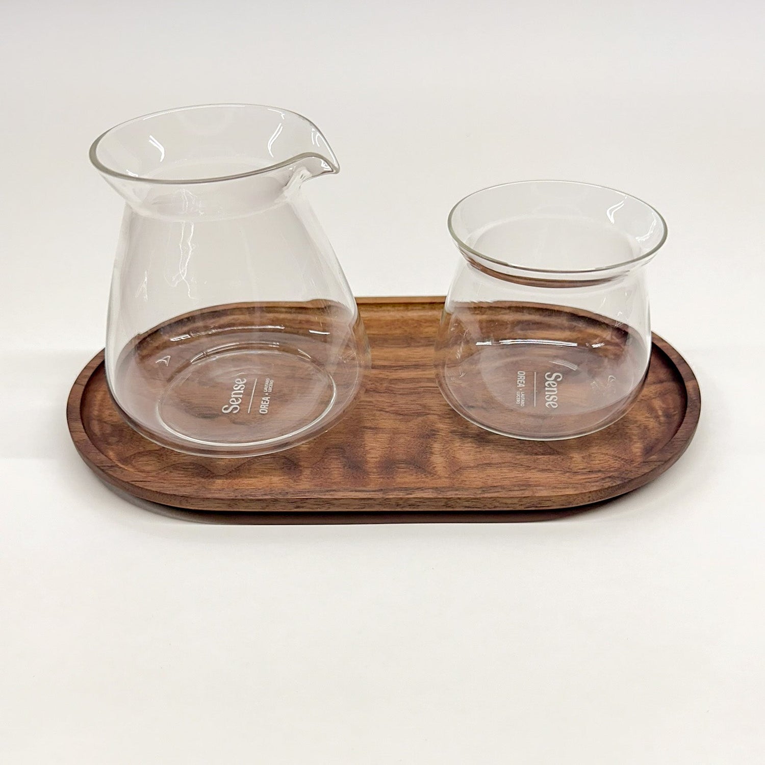 Handcrafted wooden serving tray made from solid hardwood