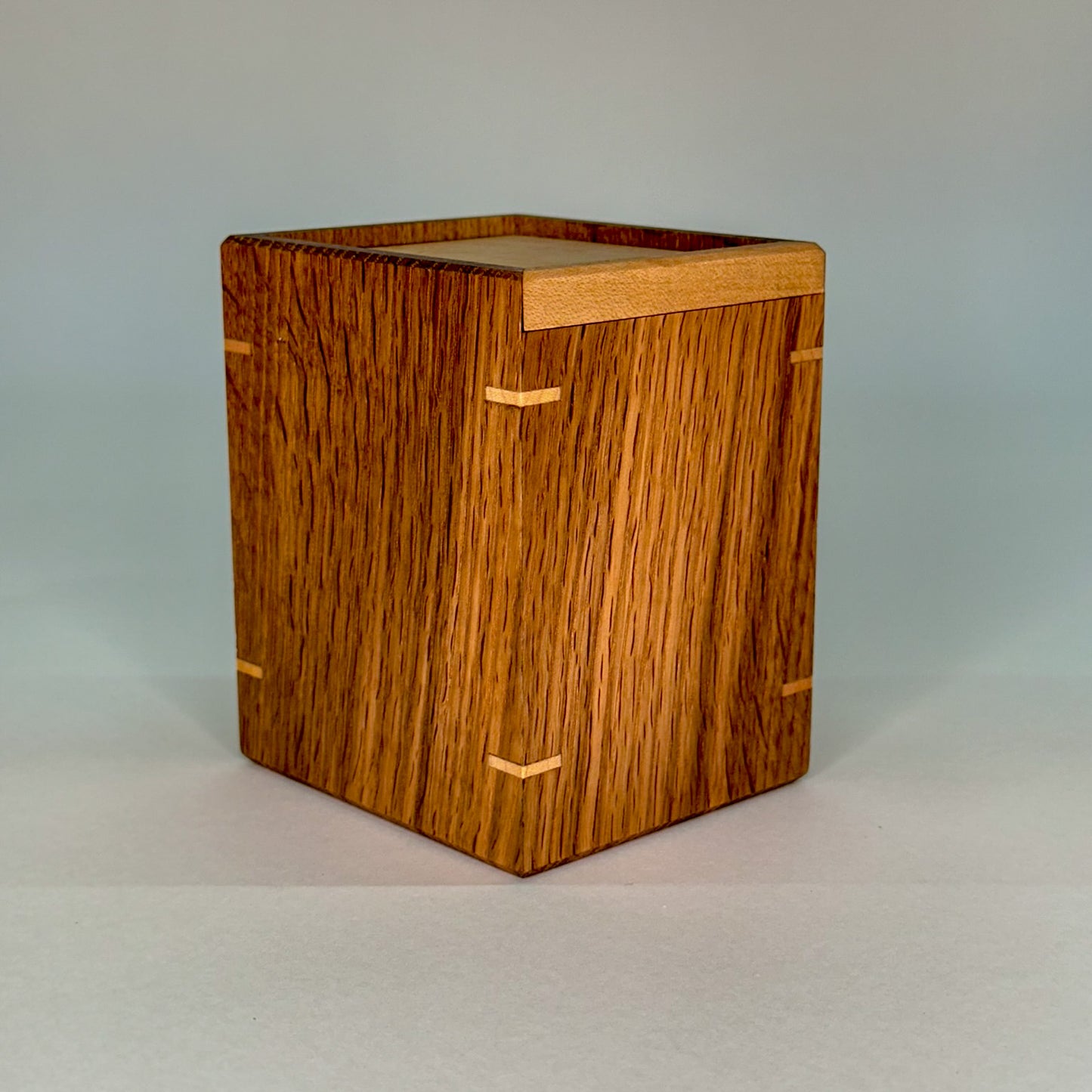 Wooden MTG Commander deck storage box