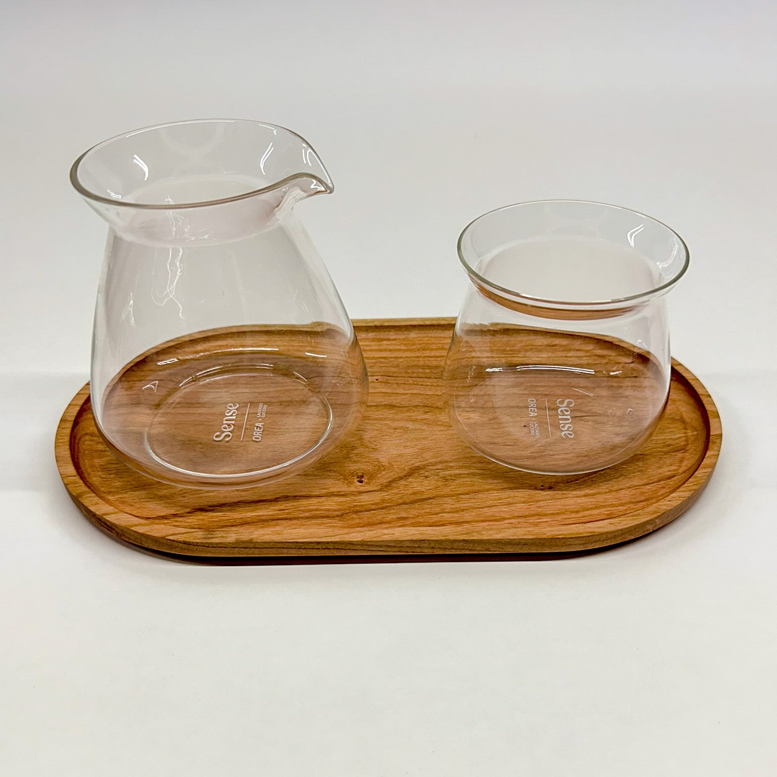 Hardwood coffee table serving tray – handmade large