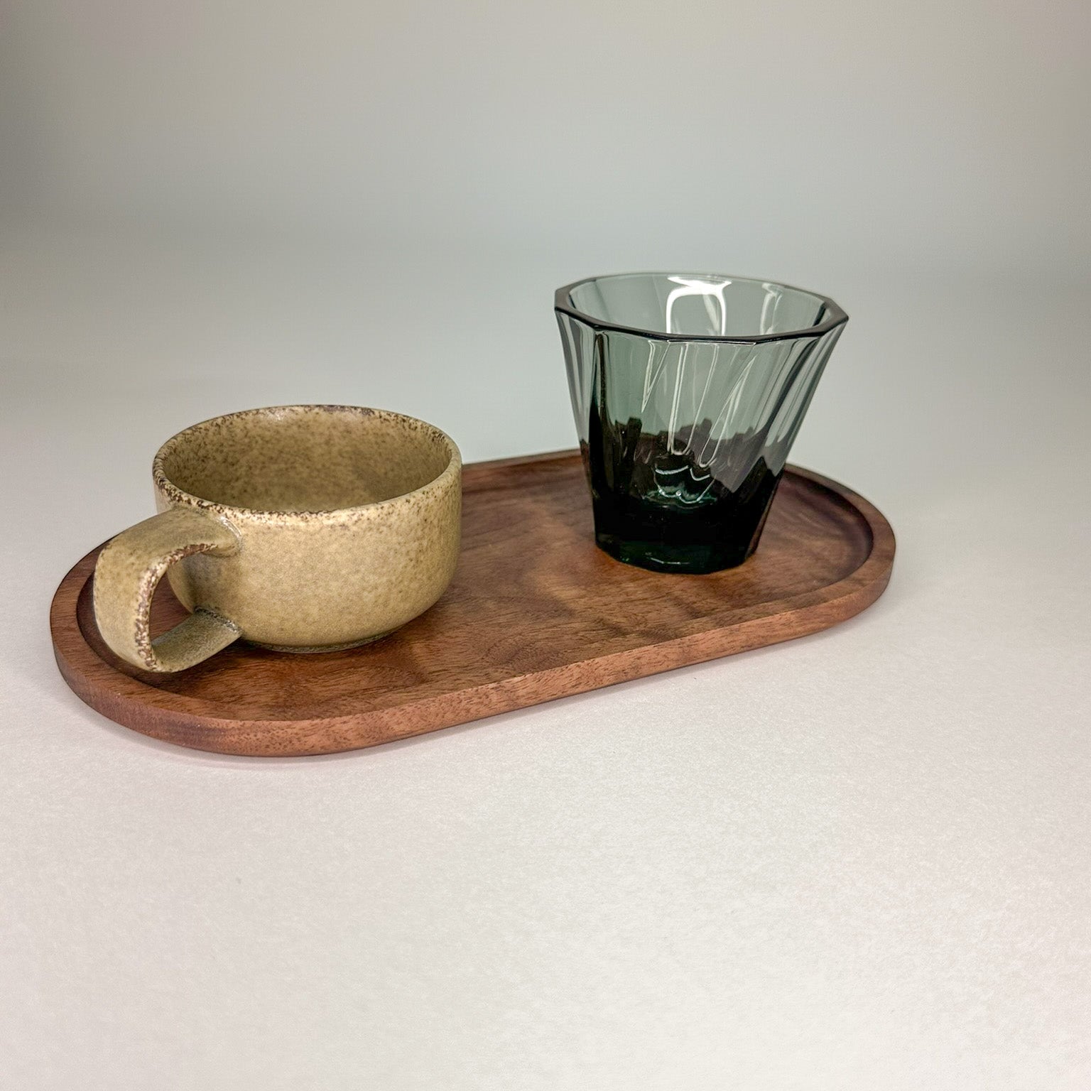 Wooden serving tray for kitchen and bar use small